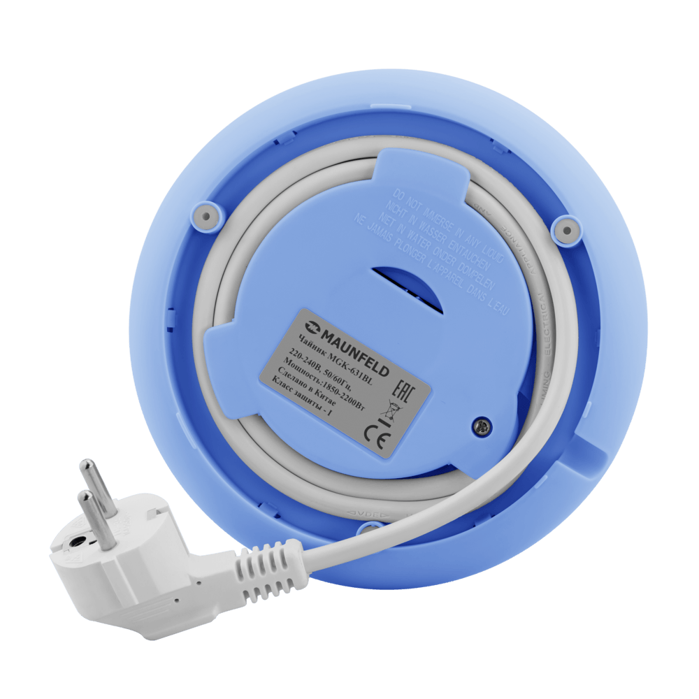 картинка Чайник Maunfeld MGK-631BL голубой 