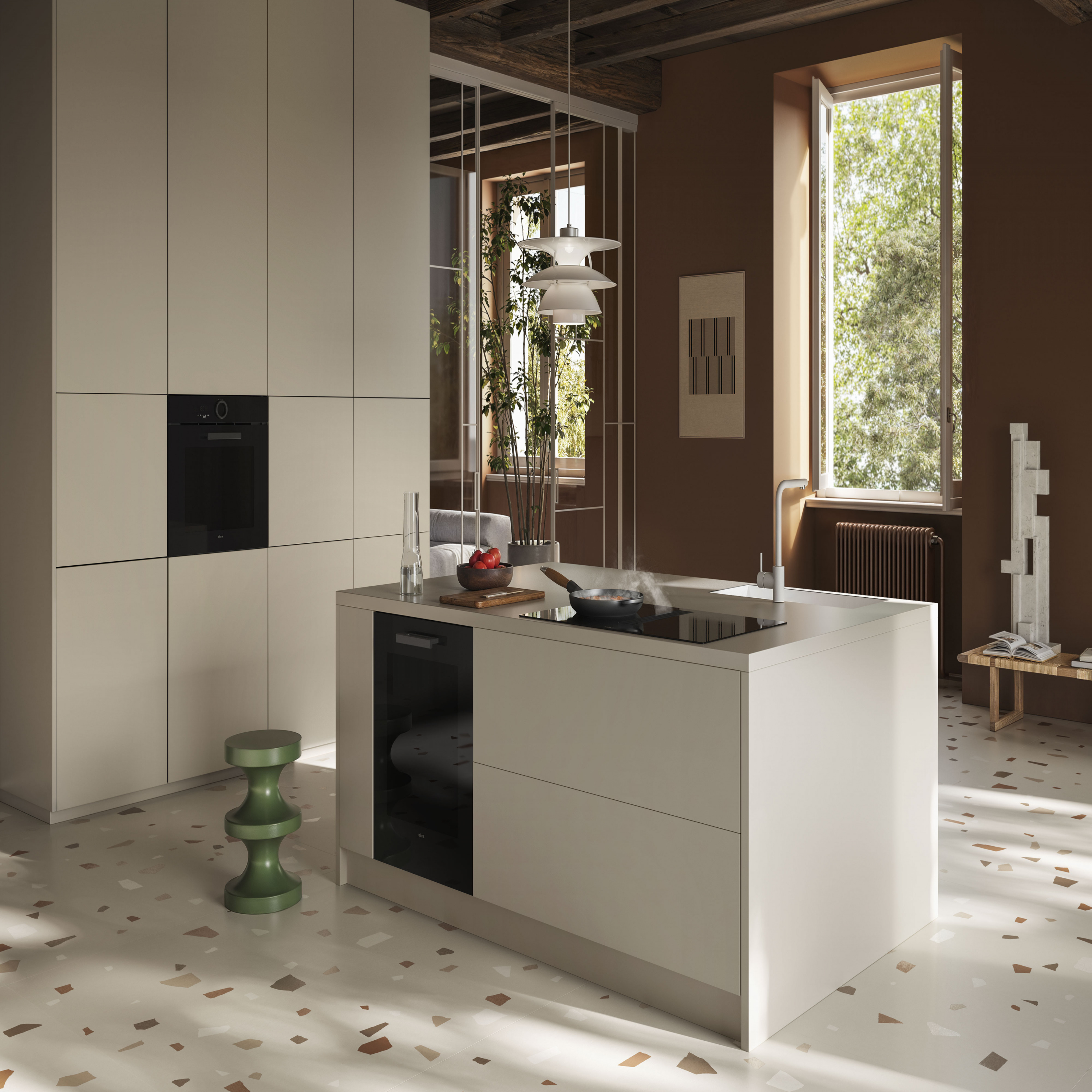 картинка Варочная панель с вытяжкой Elica VELVET BL/A/72  картинка Варочная панель с вытяжкой Elica VELVET BL/A/72