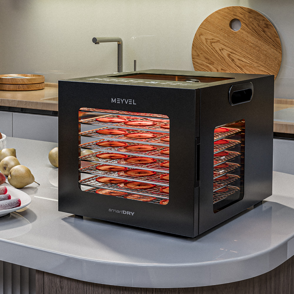 картинка Дегидратор Meyvel MDH8-1S (Black) 