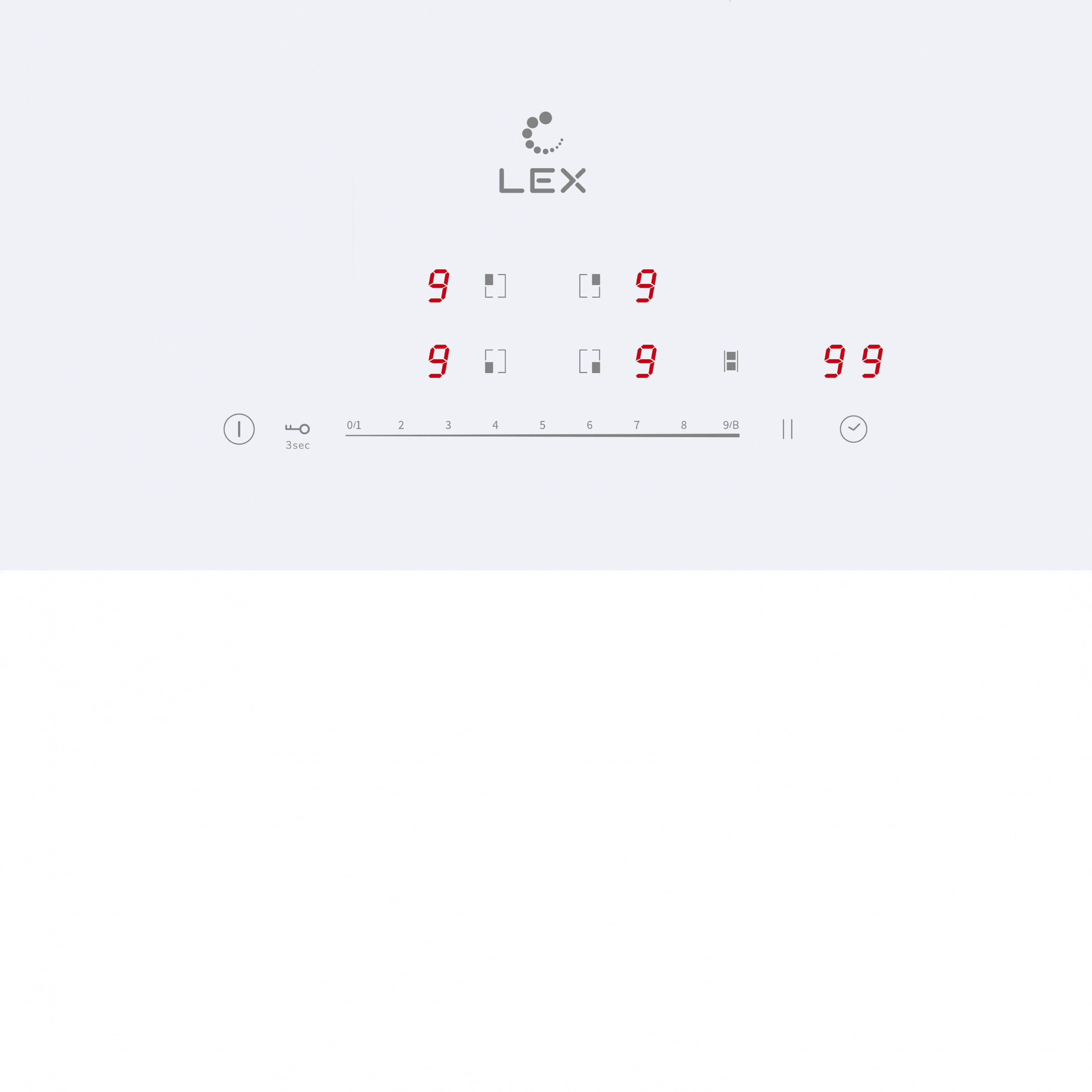 картинка Варочная панель Lex EVI 641B WH  картинка Варочная панель Lex EVI 641B WH