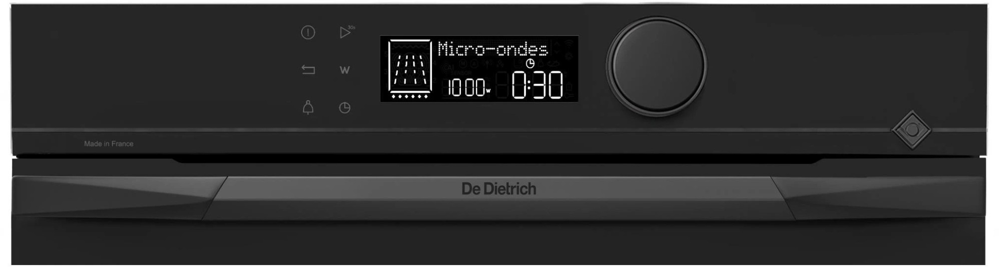 картинка Микроволновая печь De Dietrich DKE4535B Infinite Black 