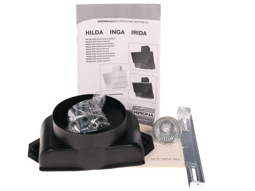 картинка Кухонная вытяжка Krona IRIDA 600 BLACK SENSOR 