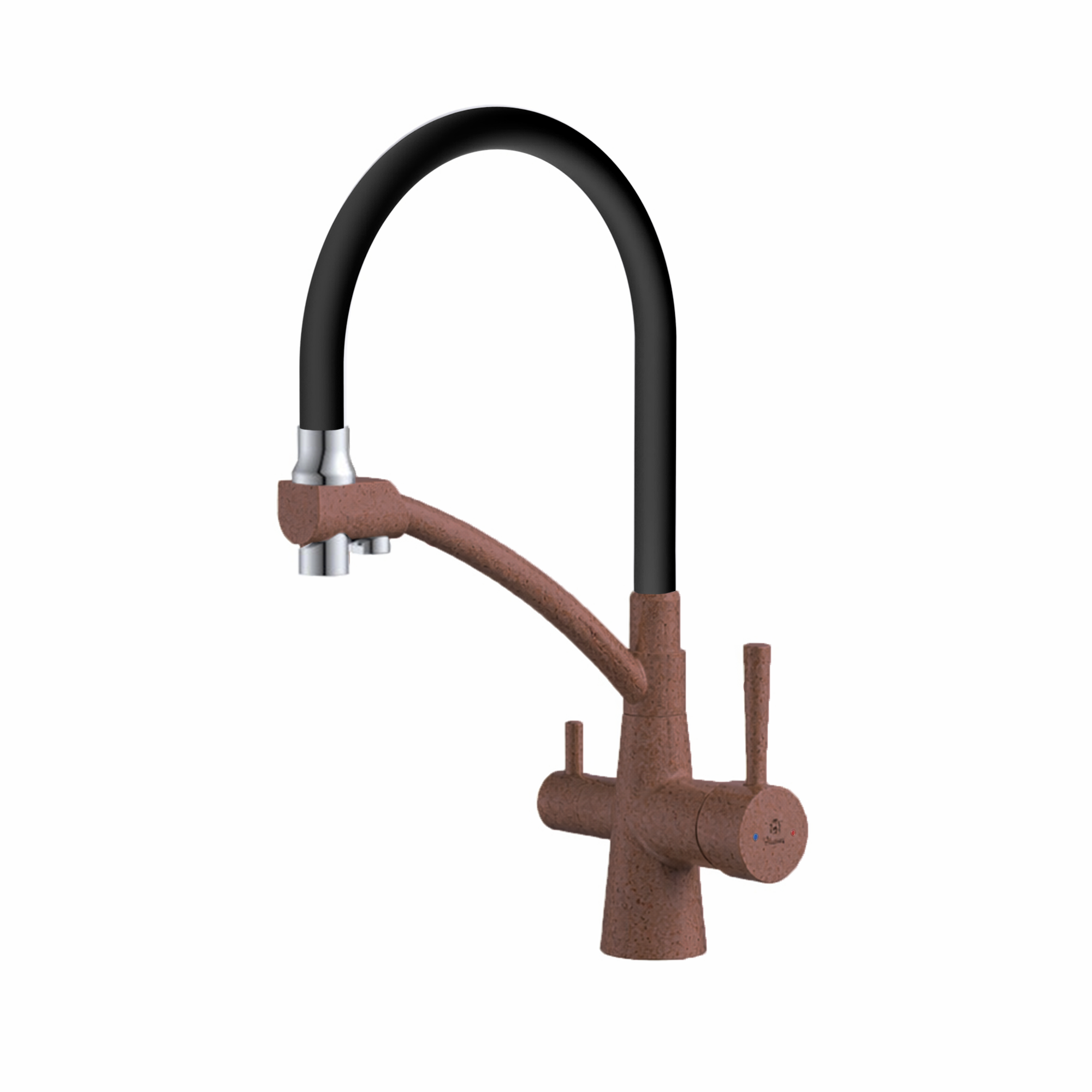 картинка Смеситель Gerdamix BROOKS (DG) black 