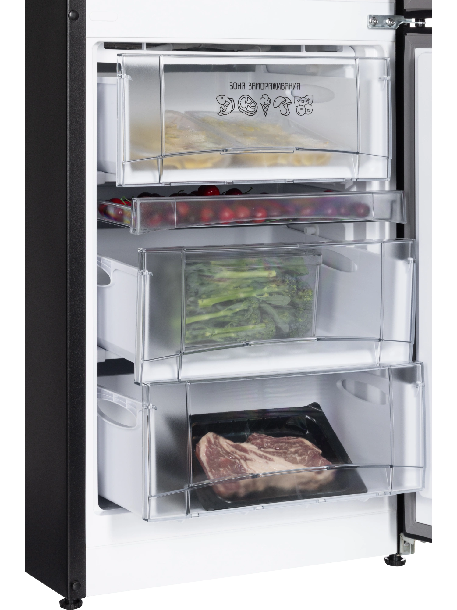 картинка Отдельностоящий холодильник Nord NRG 152 DTM титан 