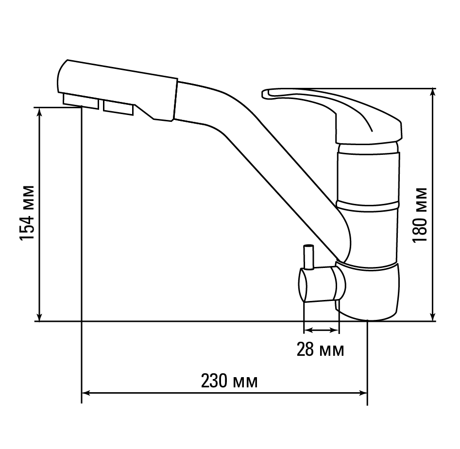 картинка Смеситель Gerdamix MARRON 