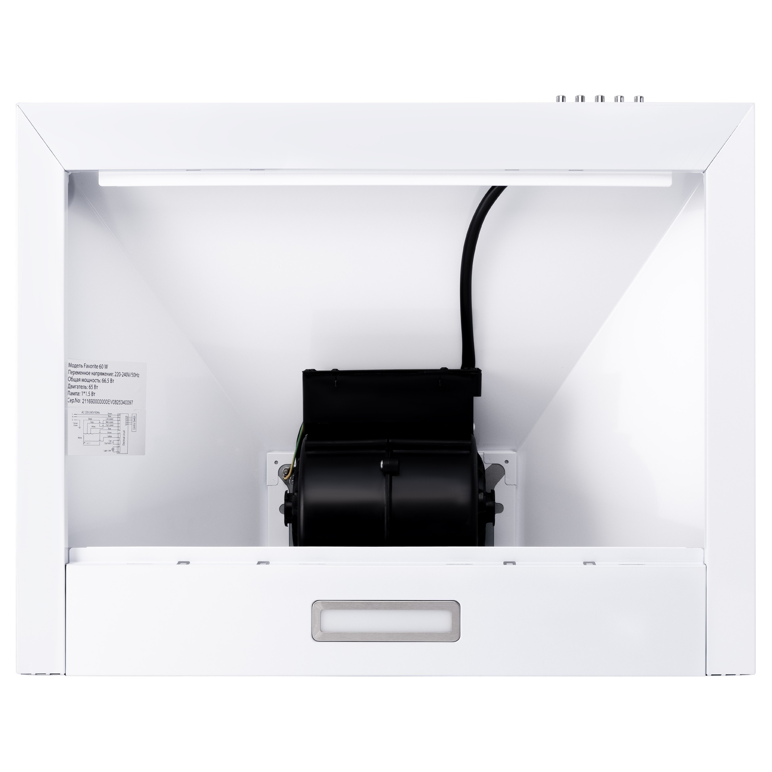 картинка Кухонная вытяжка Evelux Favorite 60 W 