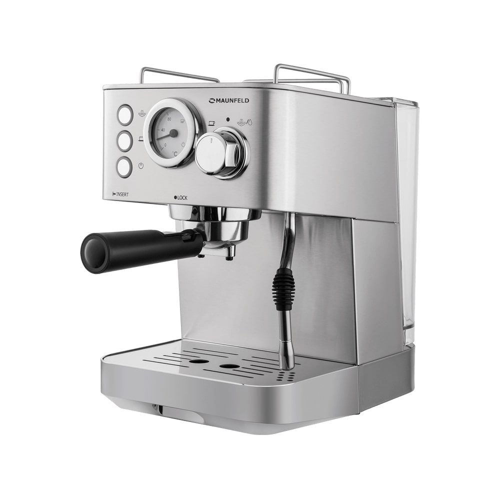 картинка Кофемашина Maunfeld MF-721S PRO нержавеющая сталь 