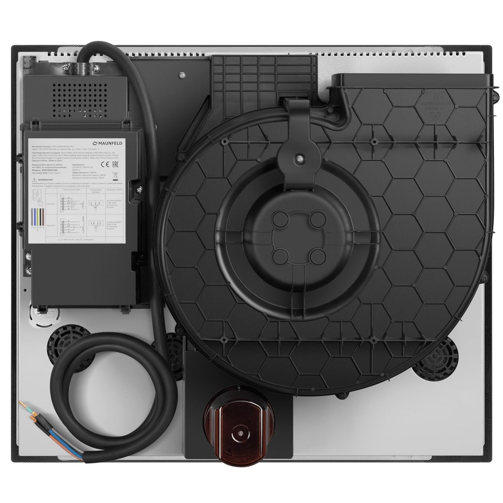 картинка Варочная панель с интегрированной вытяжкой Maunfeld MIHC604SF2BK  картинка Варочная панель с интегрированной вытяжкой Maunfeld MIHC604SF2BK
