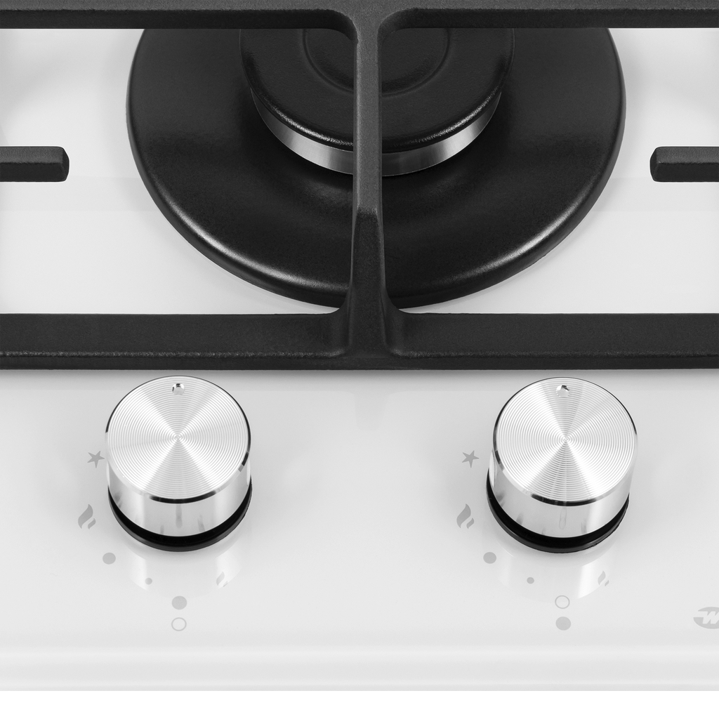 картинка Газовая варочная панель Maunfeld EGHG.32.63CW/G белый  картинка Газовая варочная панель Maunfeld EGHG.32.63CW/G белый