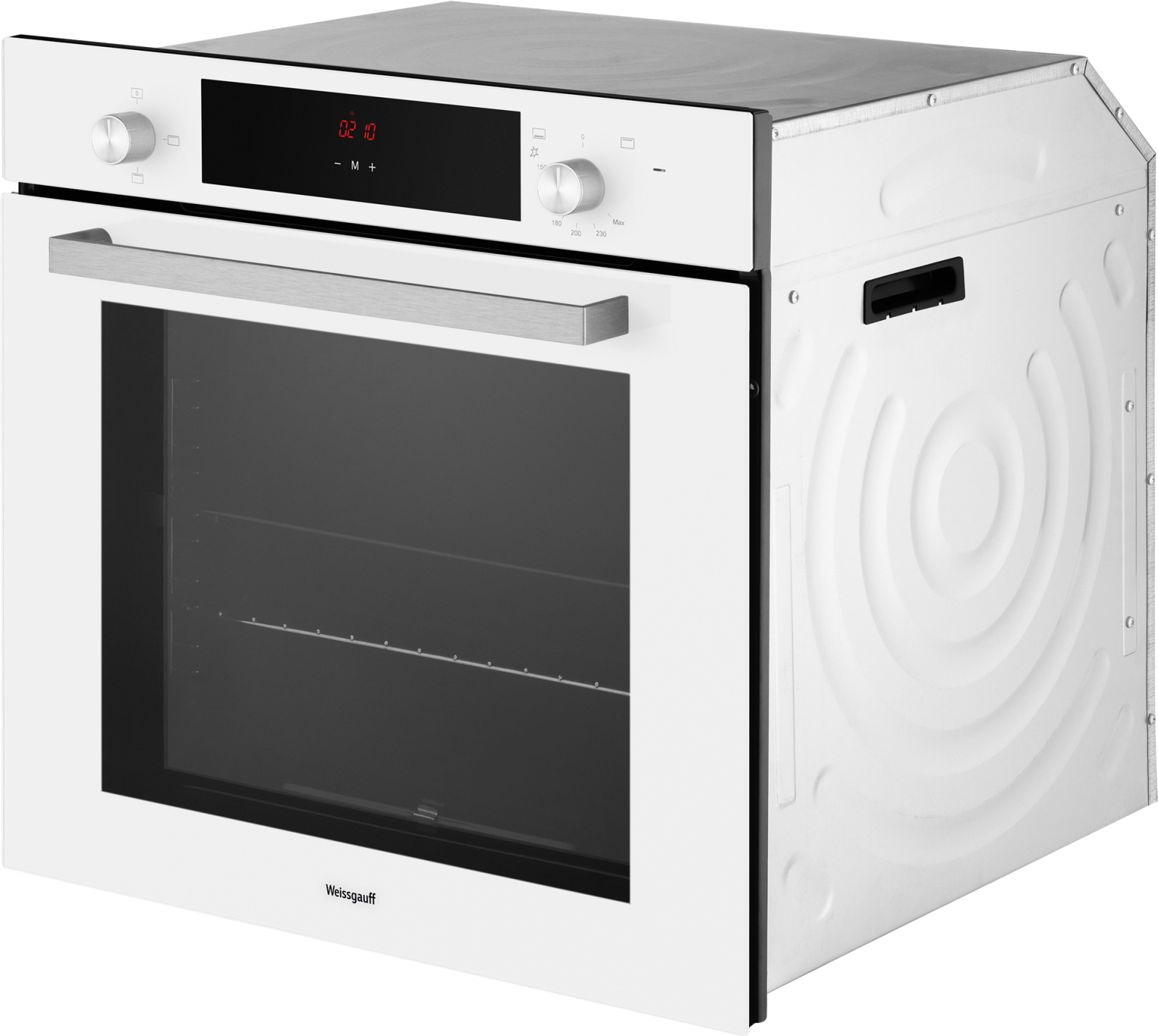 картинка Газовый духовой шкаф Weissgauff WGO 702 D WHITE GLASS  картинка Газовый духовой шкаф Weissgauff WGO 702 D WHITE GLASS