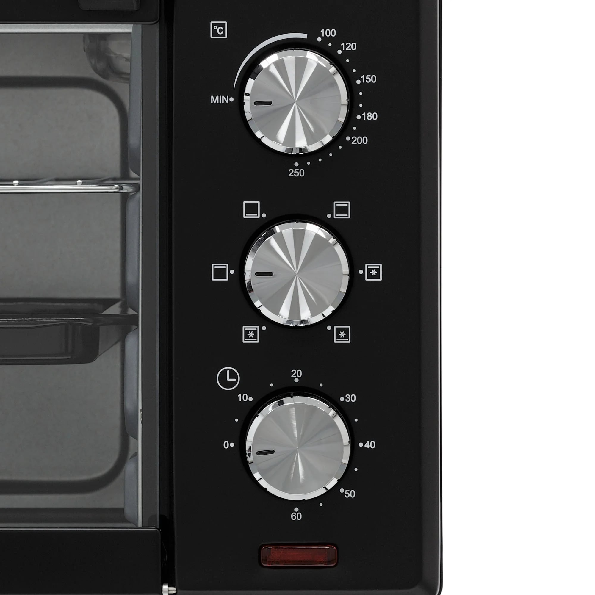 картинка Мини-печь Krona OFEN 28 BL черная  картинка Мини-печь Krona OFEN 28 BL черная