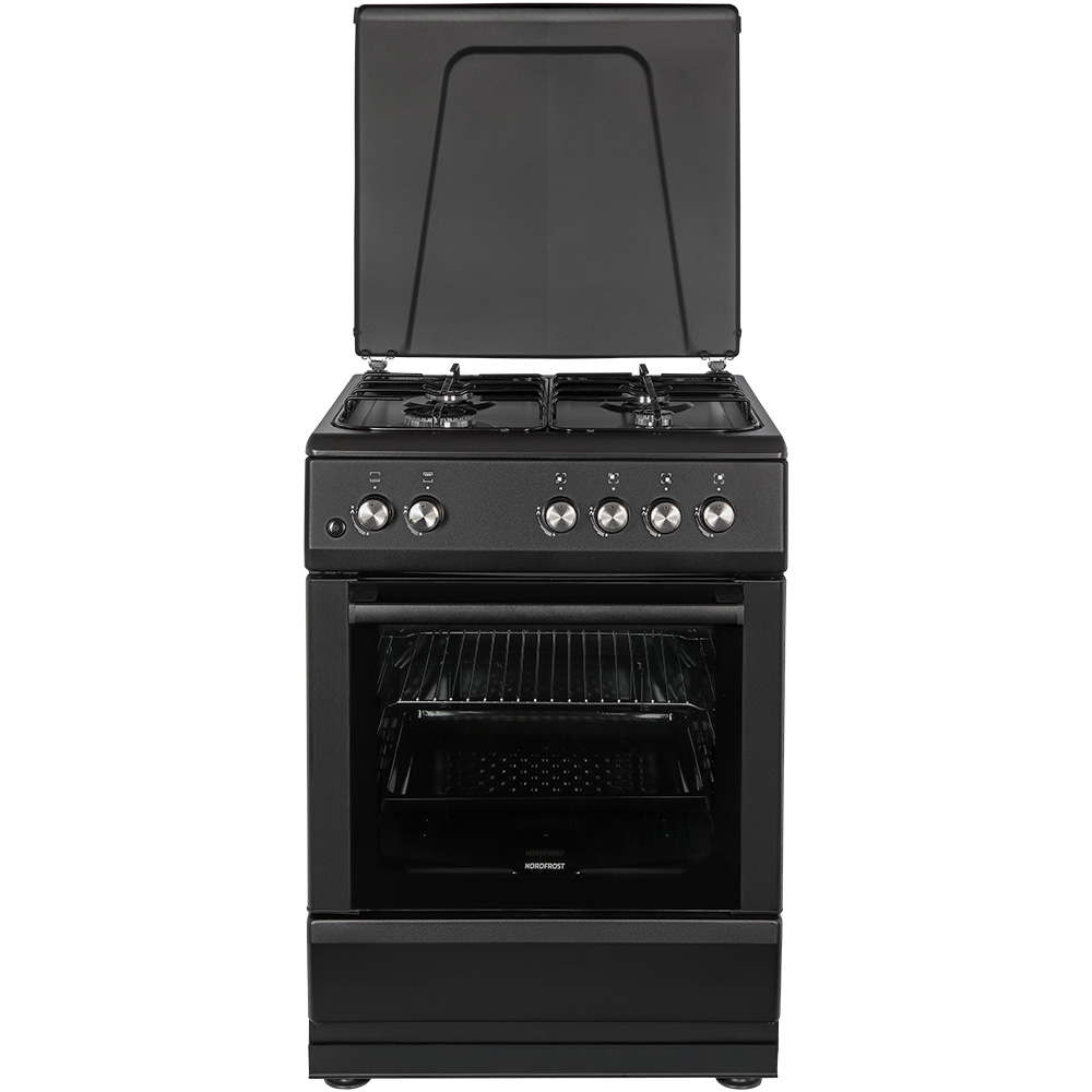 картинка Газовая кухонная плита Nordfrost GG 6061 B  картинка Газовая кухонная плита Nordfrost GG 6061 B