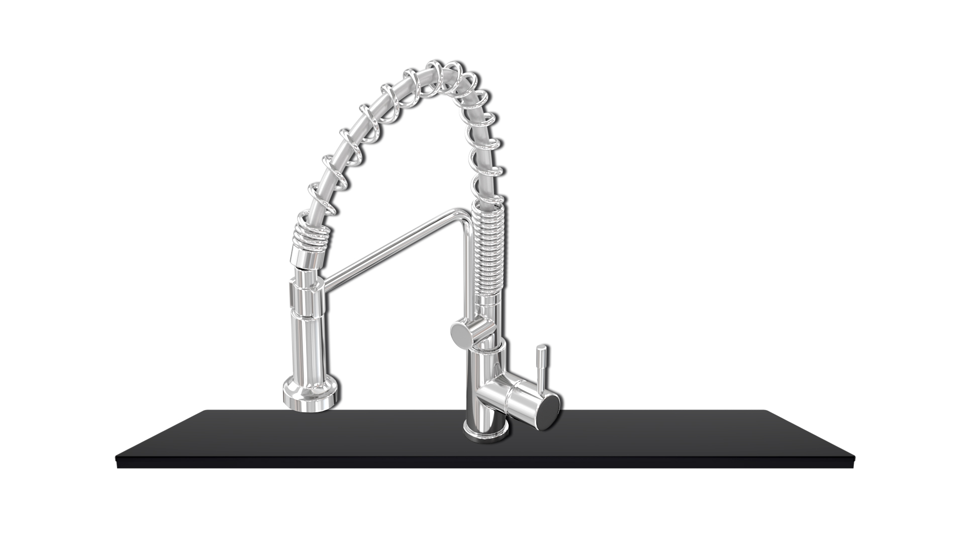 картинка |Discount| Подставка под кран Kit Kraken WING-CREEK черный 