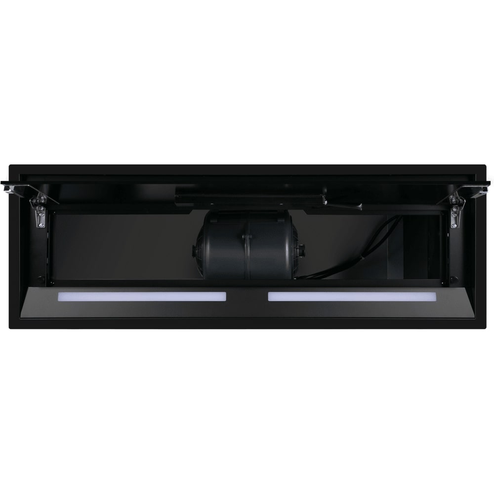 картинка Кухонная вытяжка Maunfeld NEBULA 85 GLASS ЧЁРНЫЙ 