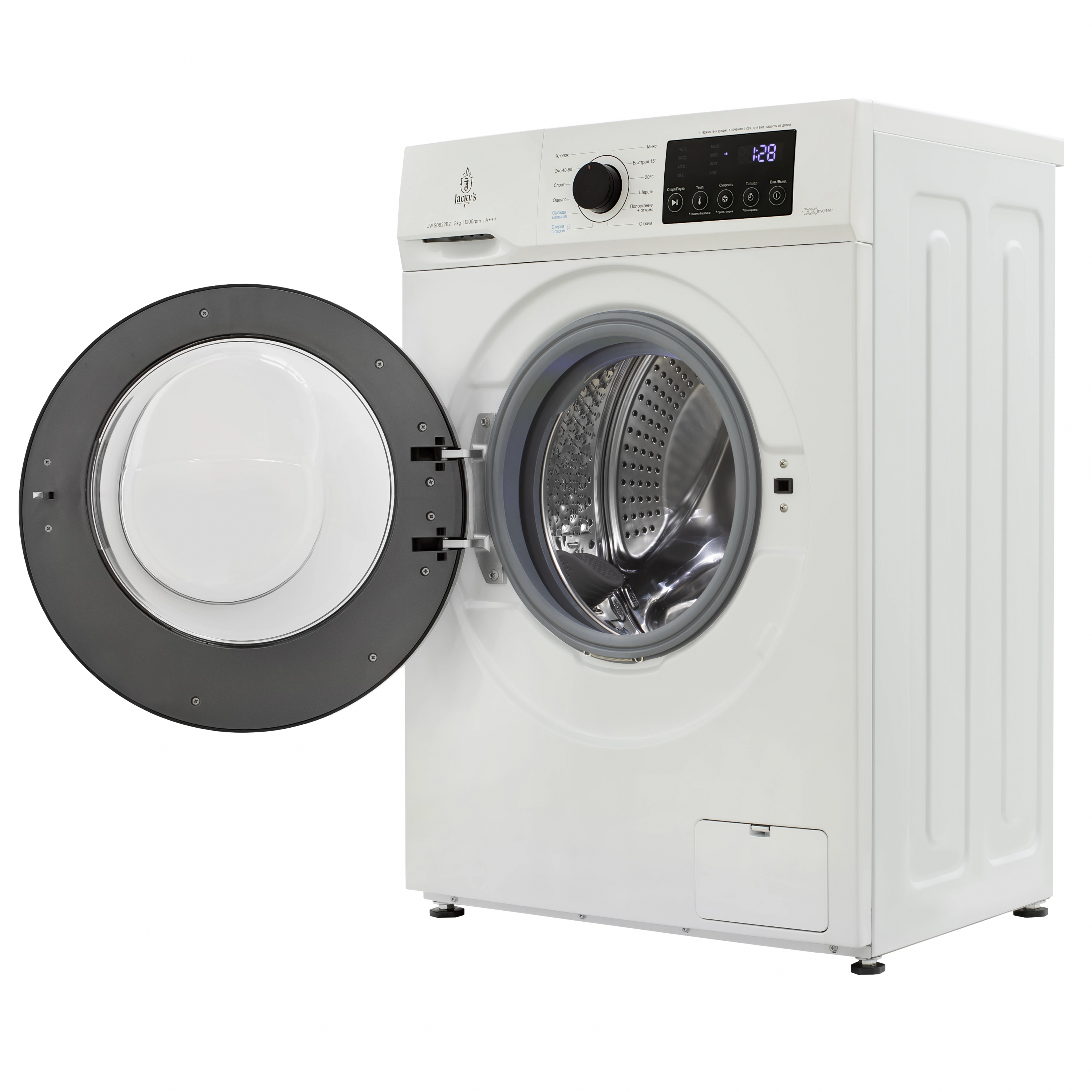 картинка Стиральная машина с паром Jacky's JW S0822B2 