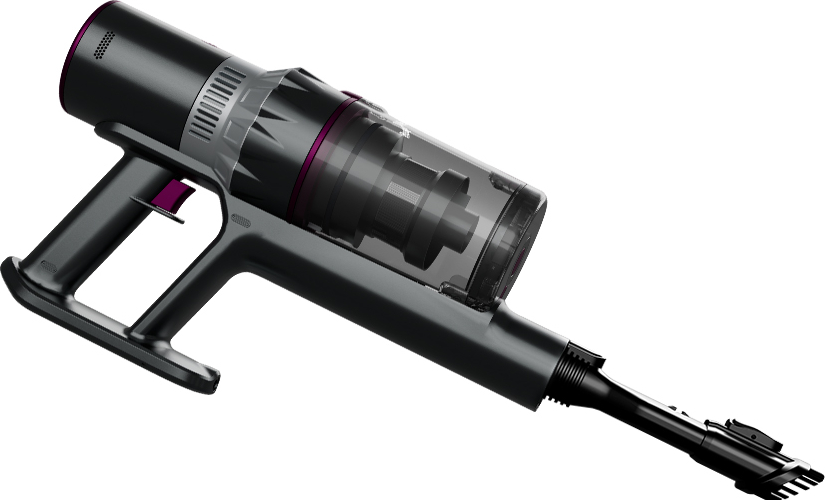 картинка Вертикальный беспроводной пылесос Weissgauff V12 BLDC 400 Magenta Turbo 