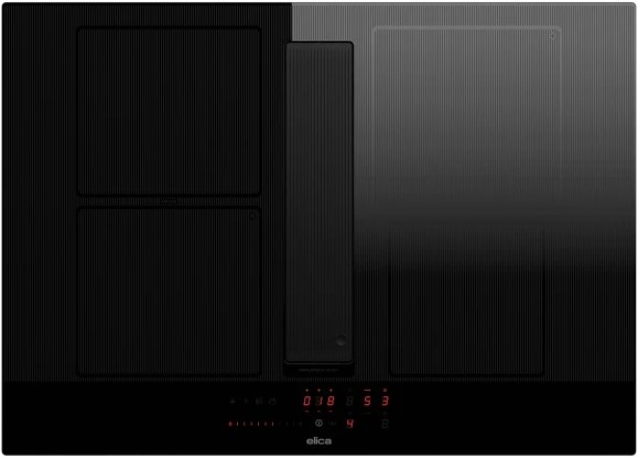 картинка Варочная панель с вытяжкой Elica VELVET BL/A/72  картинка Варочная панель с вытяжкой Elica VELVET BL/A/72