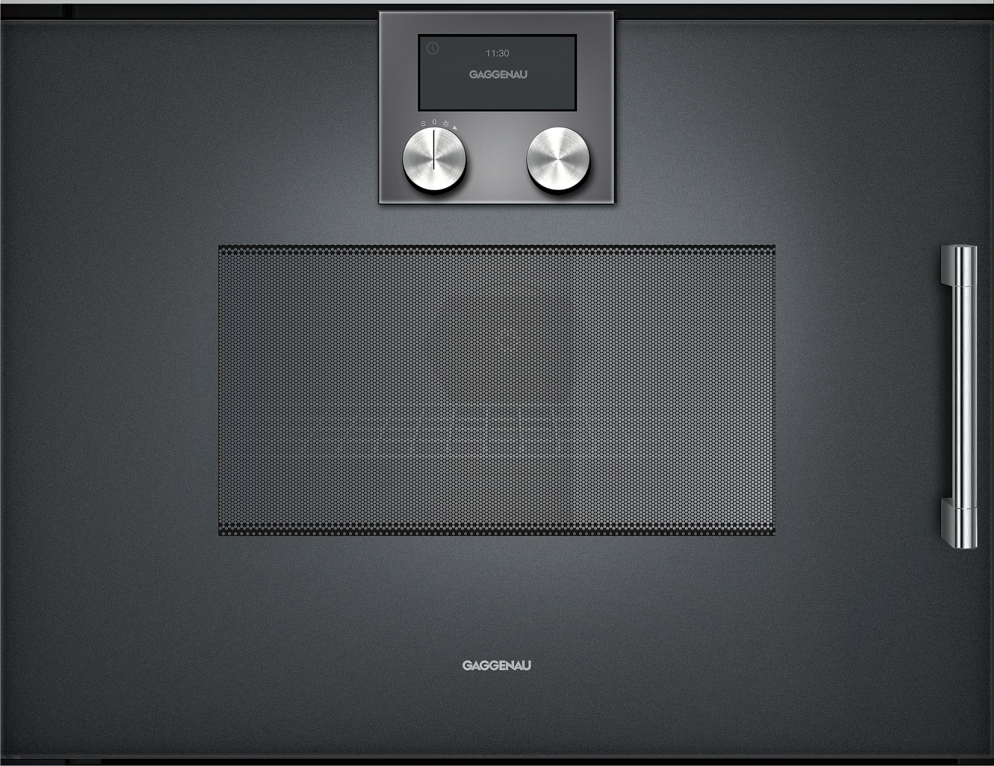 картинка Микроволновая печь встраиваемая Gaggenau BMP251100 антрацит  картинка Микроволновая печь встраиваемая Gaggenau BMP251100 антрацит