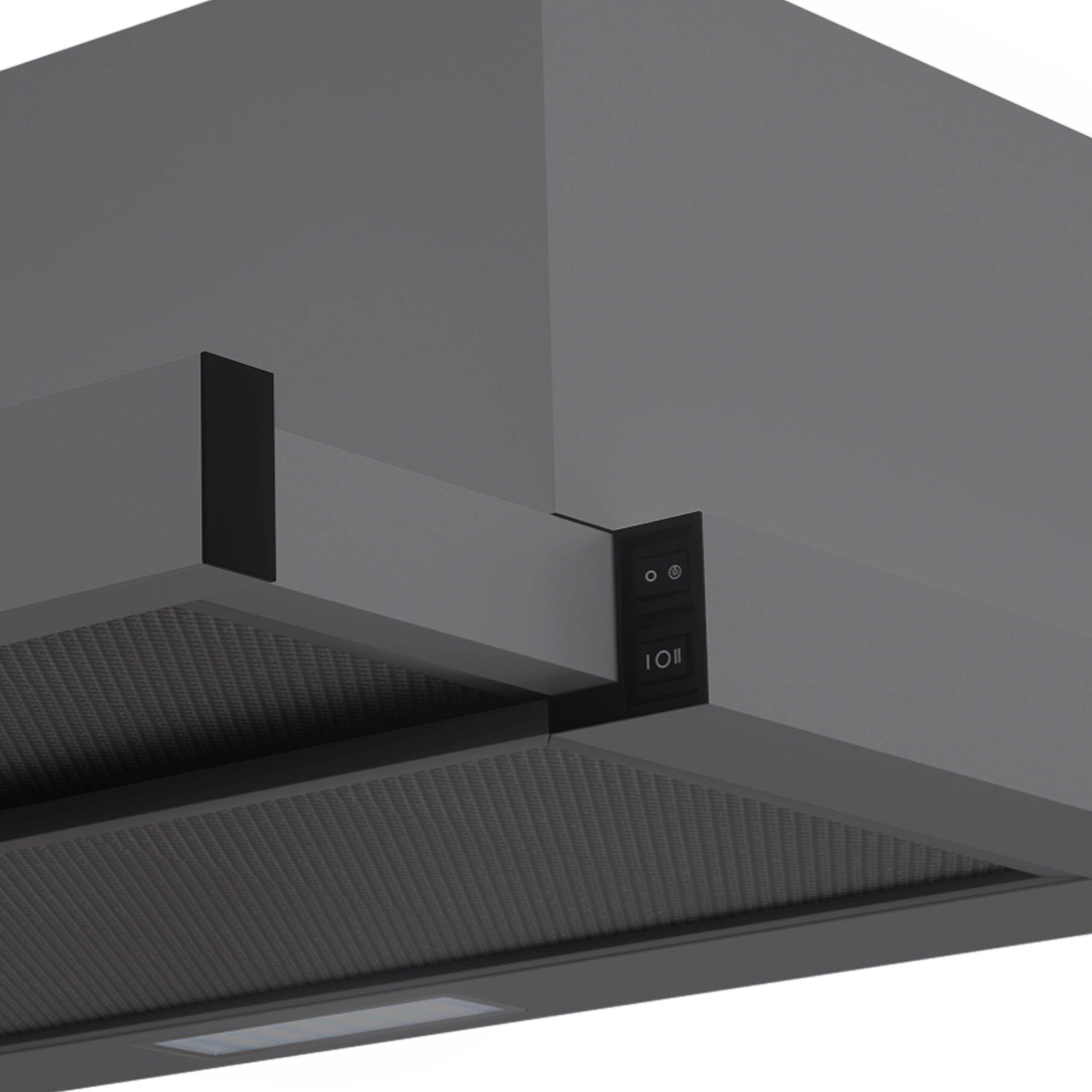 картинка Кухонная вытяжка Lex HIDE G 600 GREY 