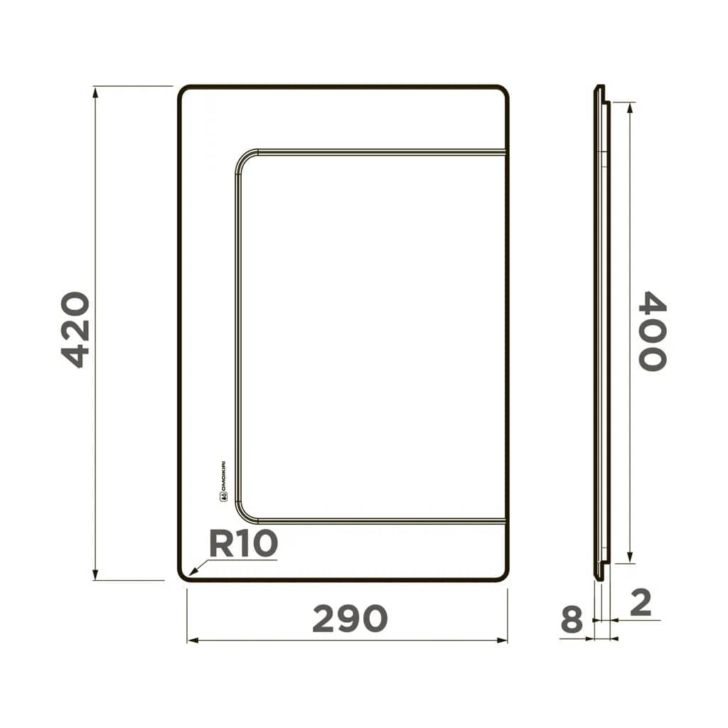 картинка Разделочная доска Omoikiri CB-BASIC-400 