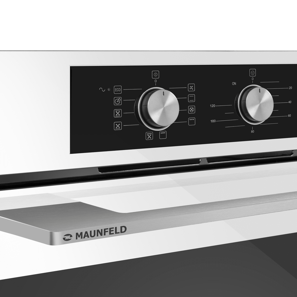 картинка Электрический духовой шкаф Maunfeld AEOK7610W белый 