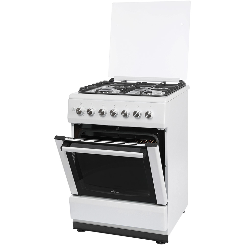картинка Газовая кухонная плита Nordfrost GG 6062 W  картинка Газовая кухонная плита Nordfrost GG 6062 W