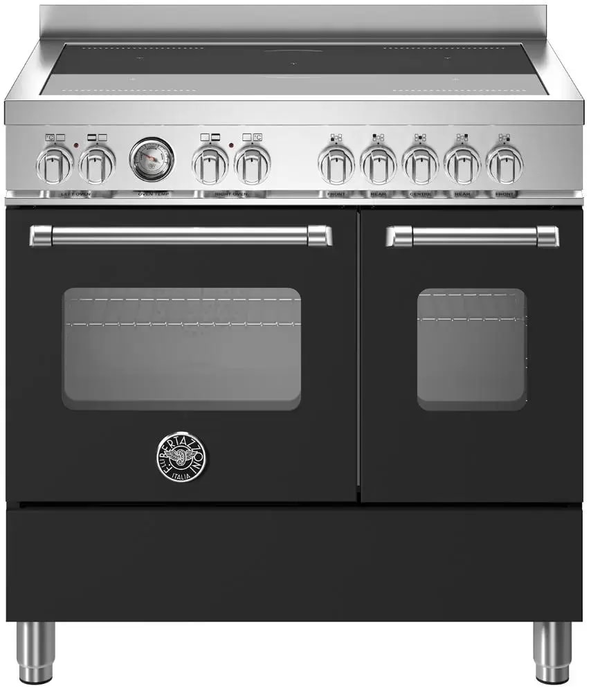 картинка Комбинированная кухонная плита Bertazzoni MAS95I2ENET чёрный 