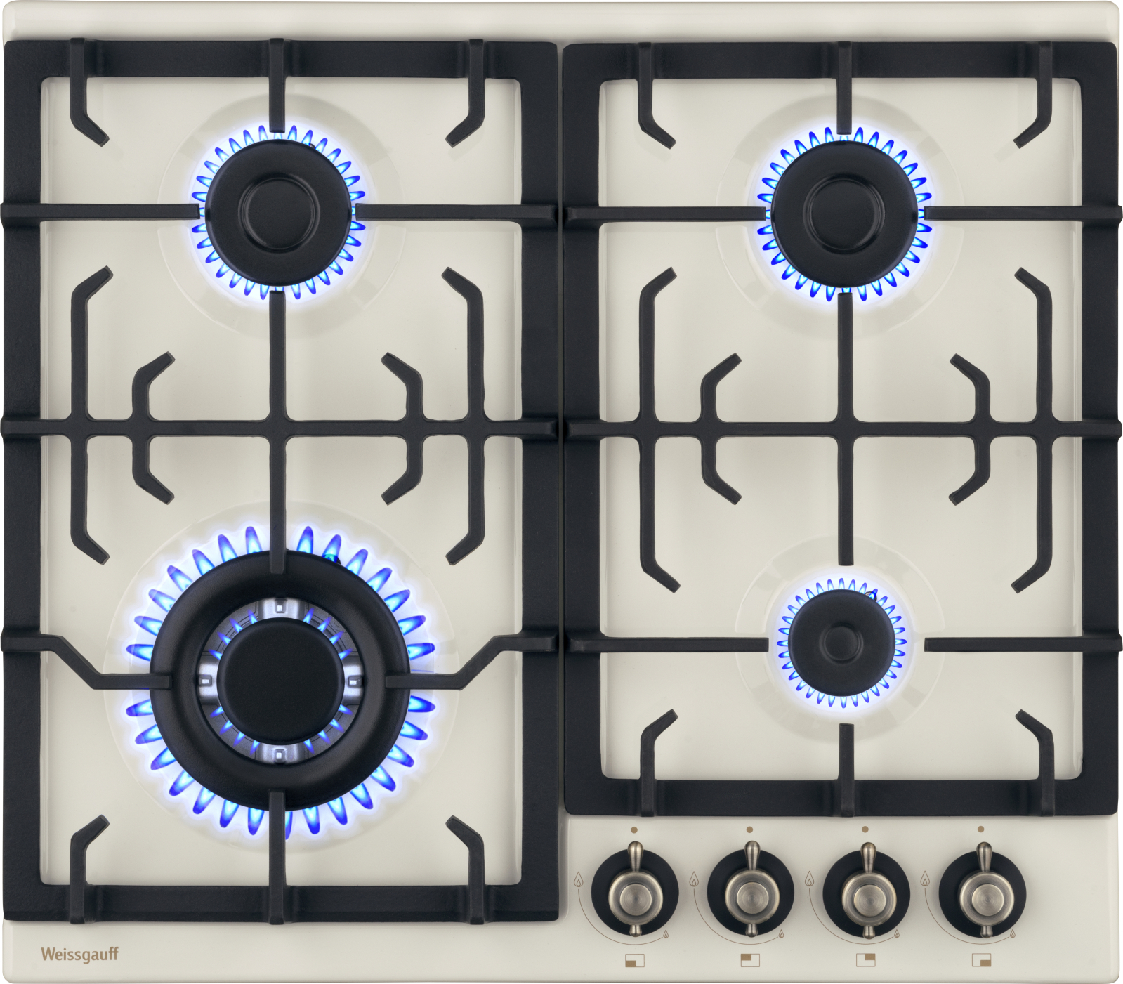 картинка Газовая варочная панель Weissgauff HGG 641 REB 