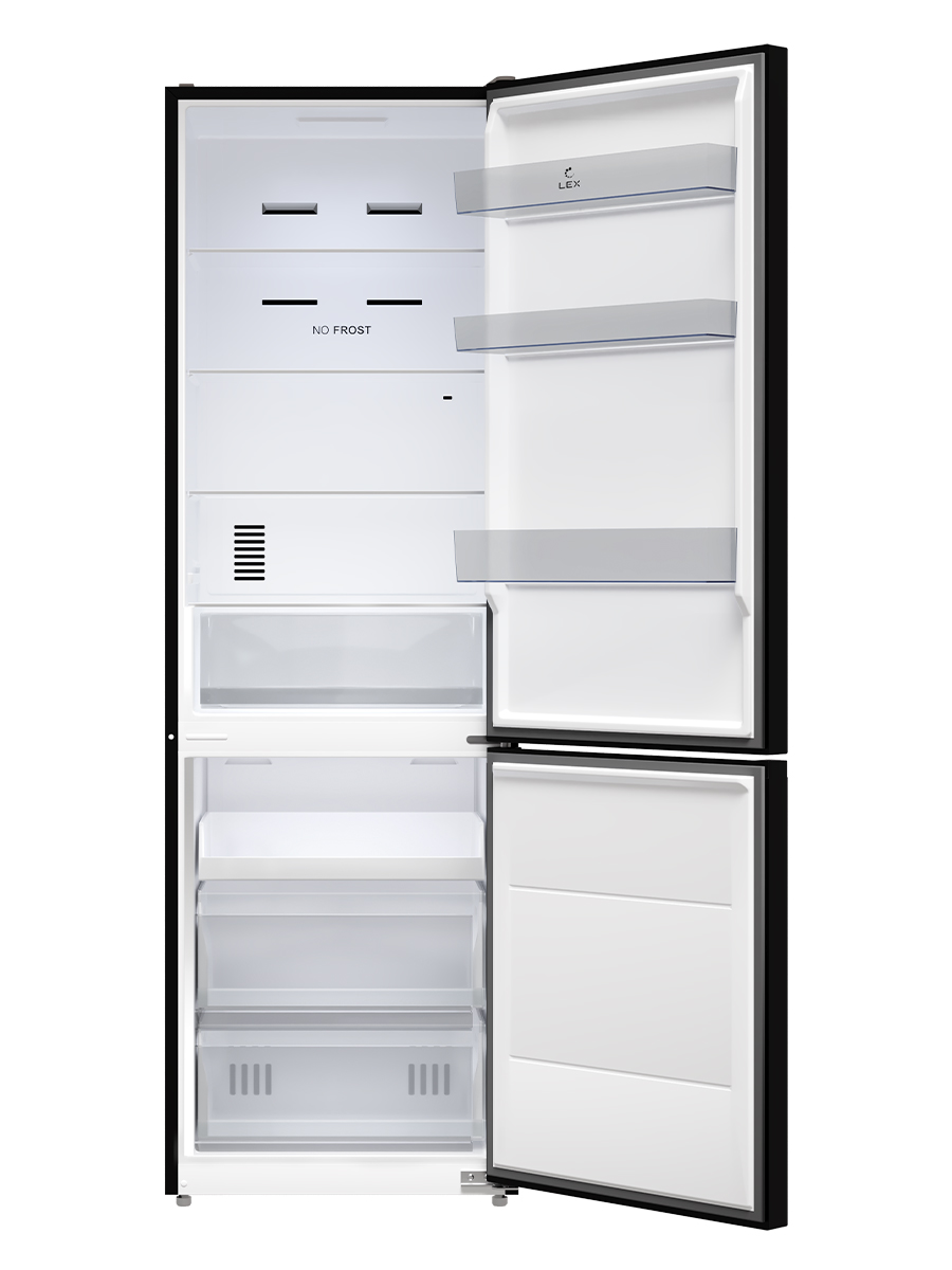 картинка Отдельностоящий холодильник Lex LKB185BLGIDMax Wind 