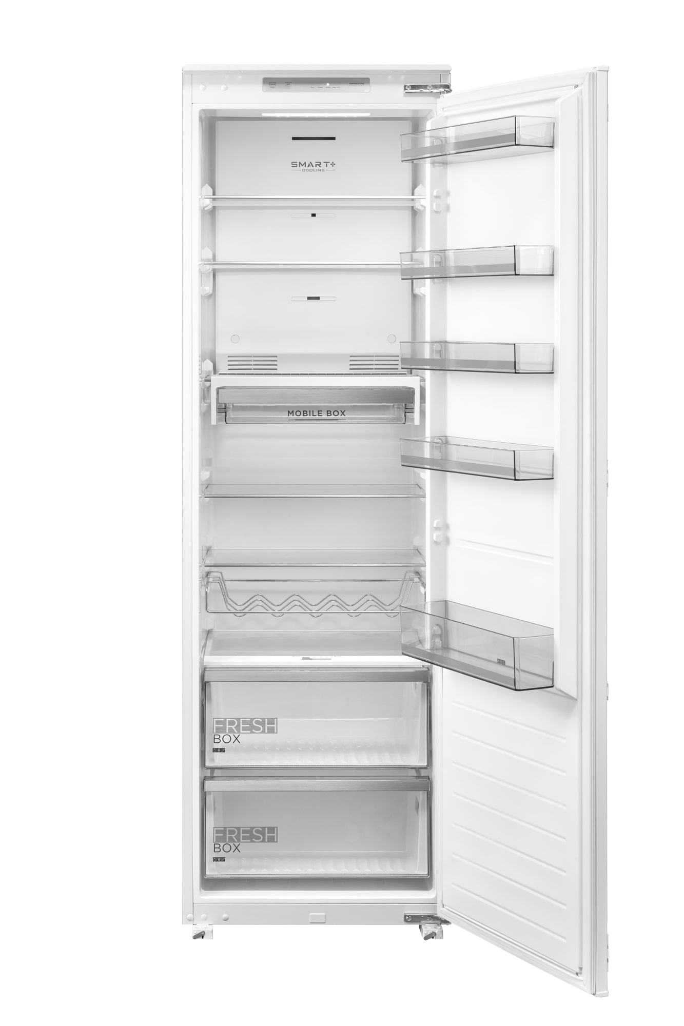 картинка Встраиваемый холодильник Midea MDRE423FGE01  картинка Встраиваемый холодильник Midea MDRE423FGE01
