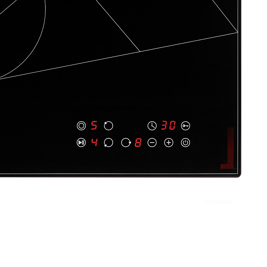 картинка Варочная панель Krona FIDATO 45 BL черный 