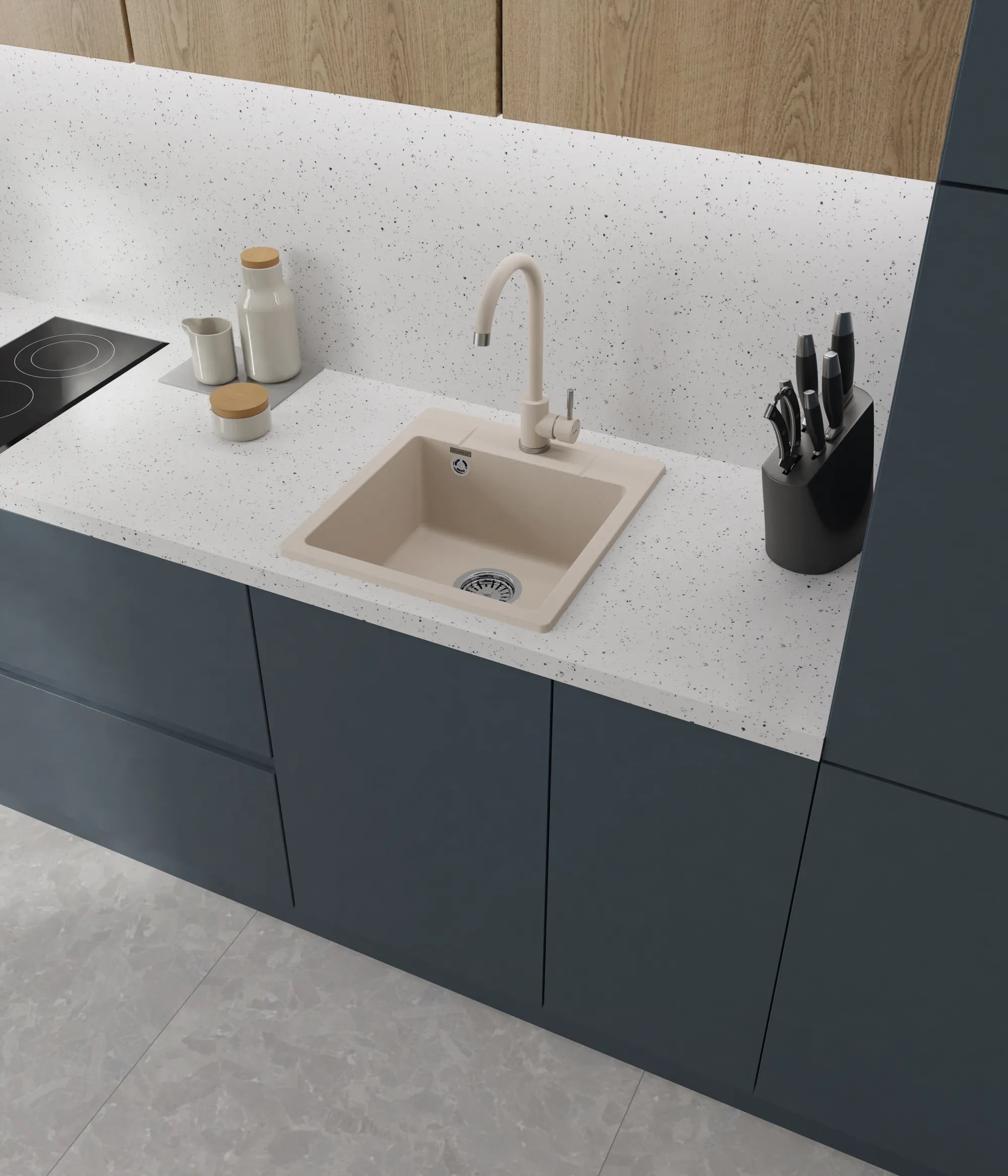 картинка Кухонная мойка Granfest GF-URBAN 245 