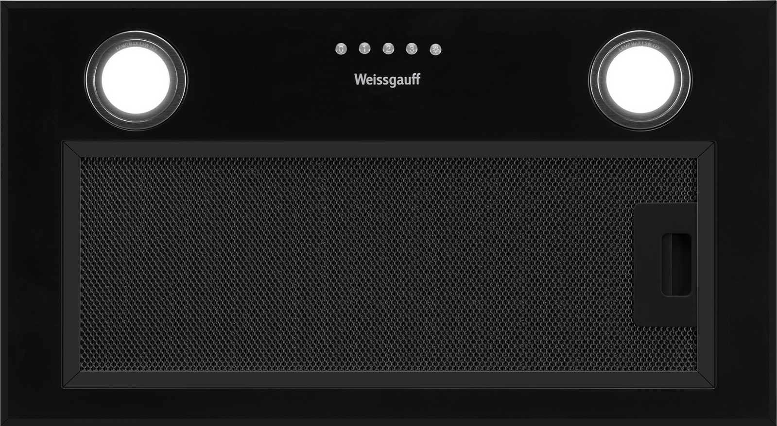 картинка Кухонная вытяжка полновстраиваемая Weissgauff BOX 900 PB BL 