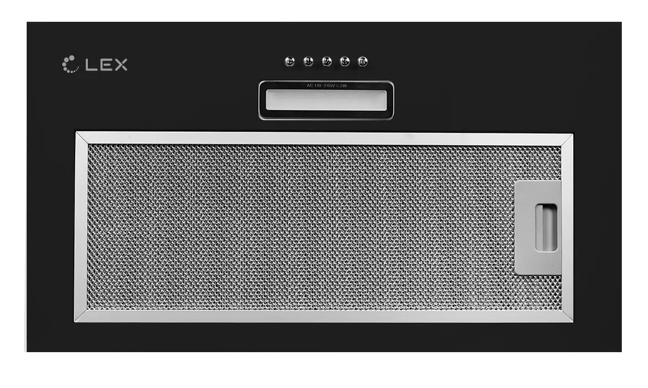 картинка Кухонная вытяжка Lex GS BLOC LIGHT 600 BLACK 