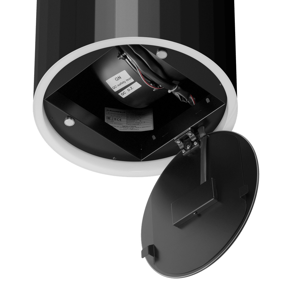 картинка Кухонная вытяжка Maunfeld ADELAIDE 39 ISLA BLACK 