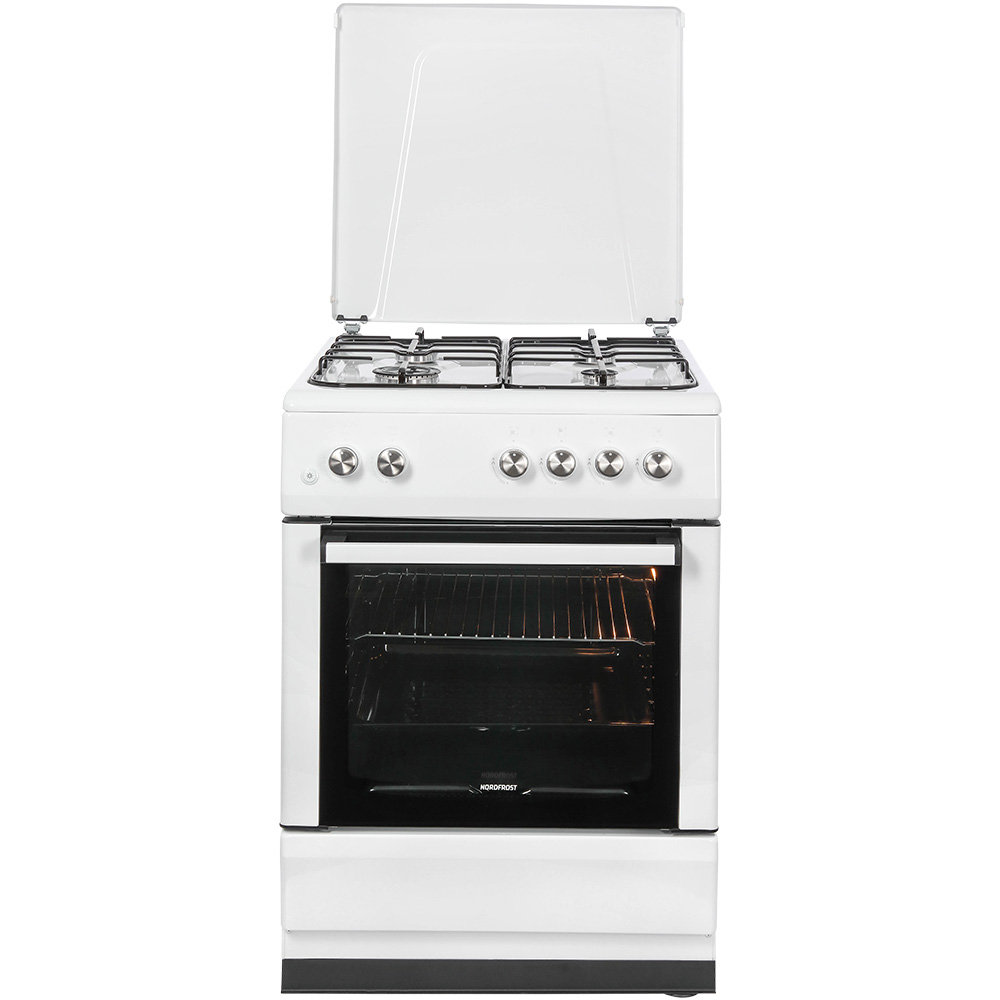 картинка Газовая кухонная плита Nordfrost GG 6061 W  картинка Газовая кухонная плита Nordfrost GG 6061 W