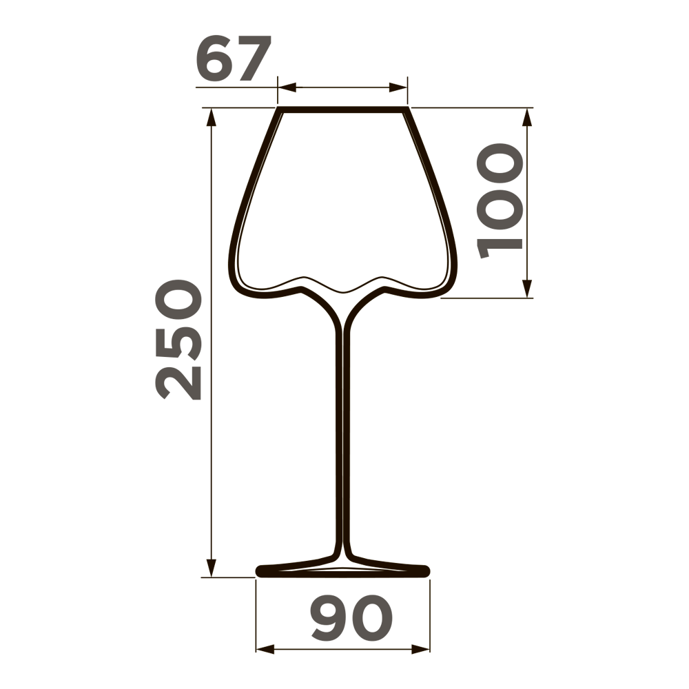 картинка Бокалы для красного вина Omoikiri Omoikane-RW 