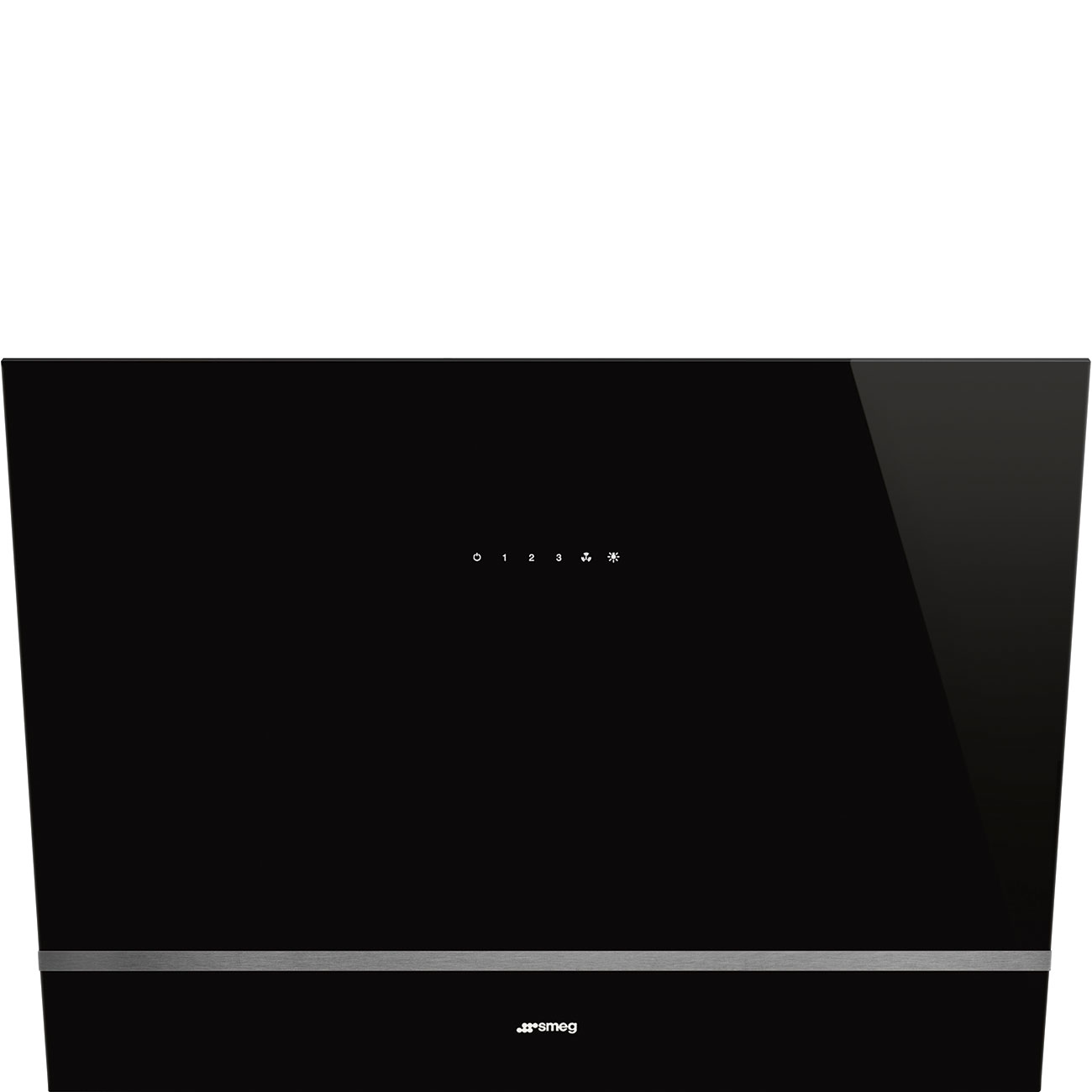 картинка Кухонная вытяжка Smeg KV28N черное стекло  картинка Кухонная вытяжка Smeg KV28N черное стекло