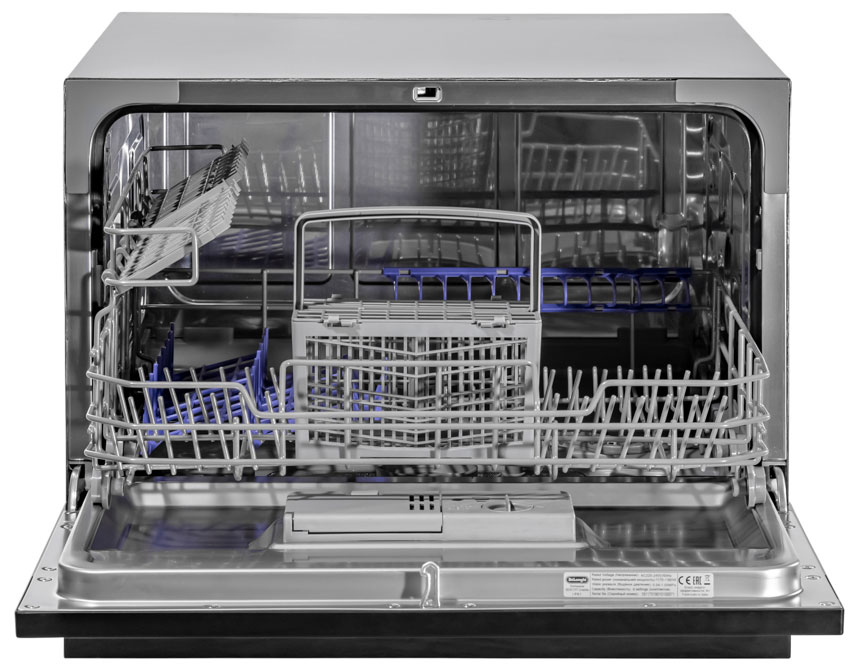 картинка Посудомоечная машина Delonghi DDW 07T CRISOLITA черный  картинка Посудомоечная машина Delonghi DDW 07T CRISOLITA черный