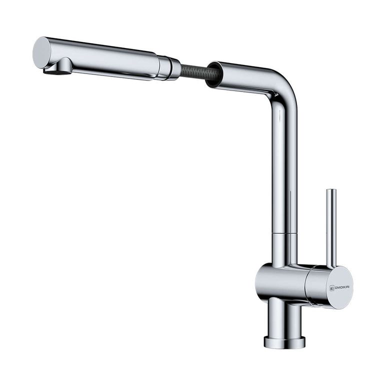 картинка Смеситель Omoikiri AKASHI-S BL черный 