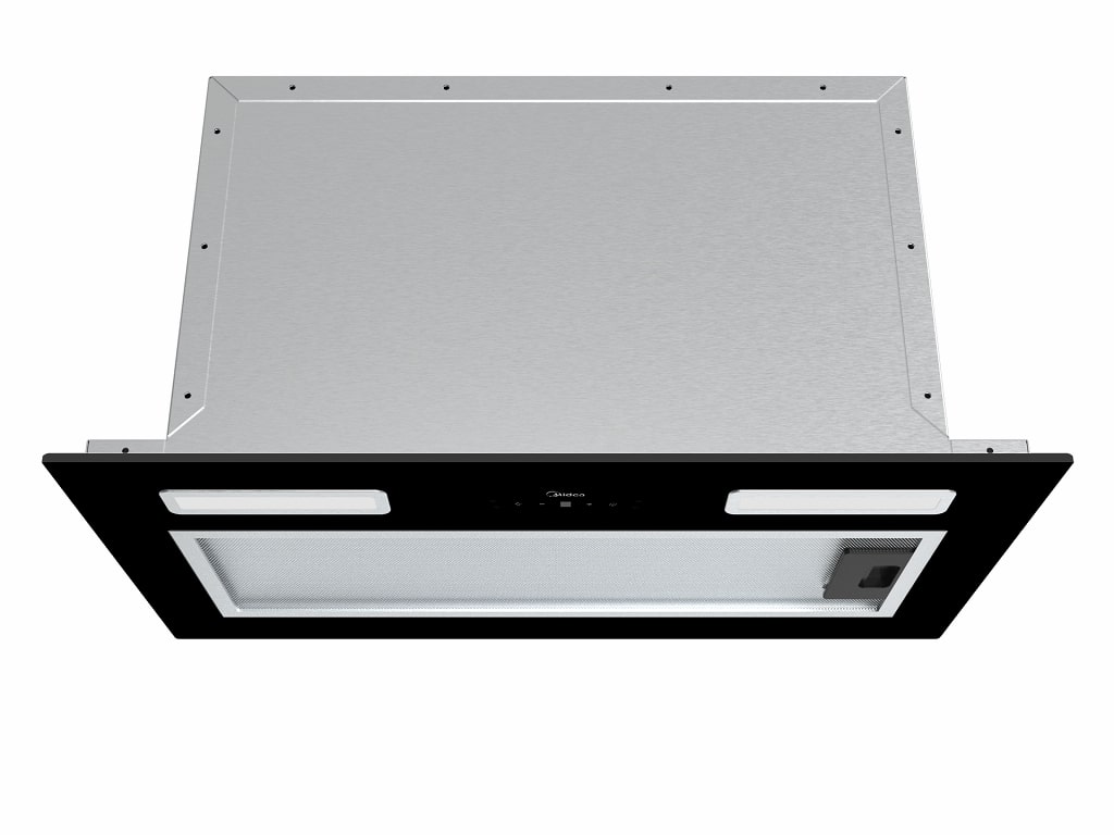 картинка Кухонная вытяжка полновстраиваемая Midea MH60I550GB черная  картинка Кухонная вытяжка полновстраиваемая Midea MH60I550GB черная