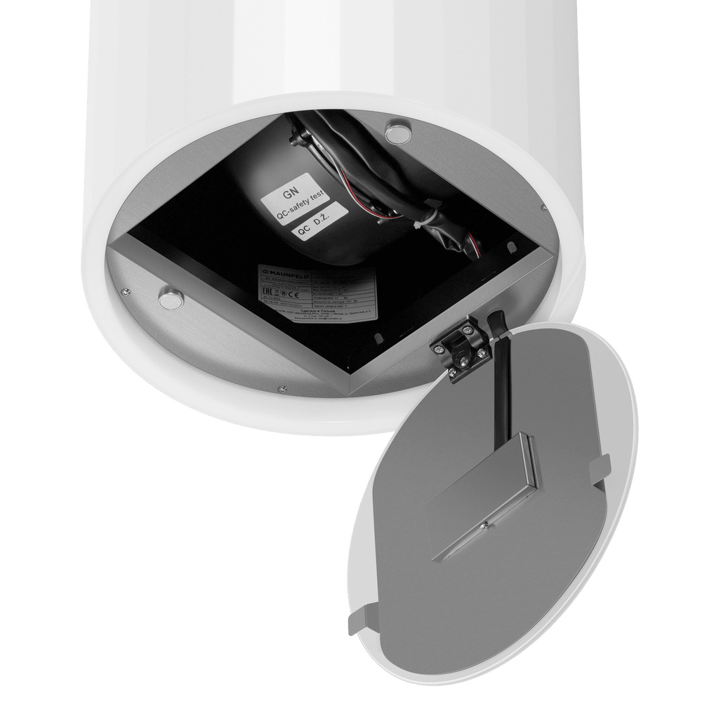 картинка Кухонная вытяжка Maunfeld ADELAIDE 39 ISLA WHITE 