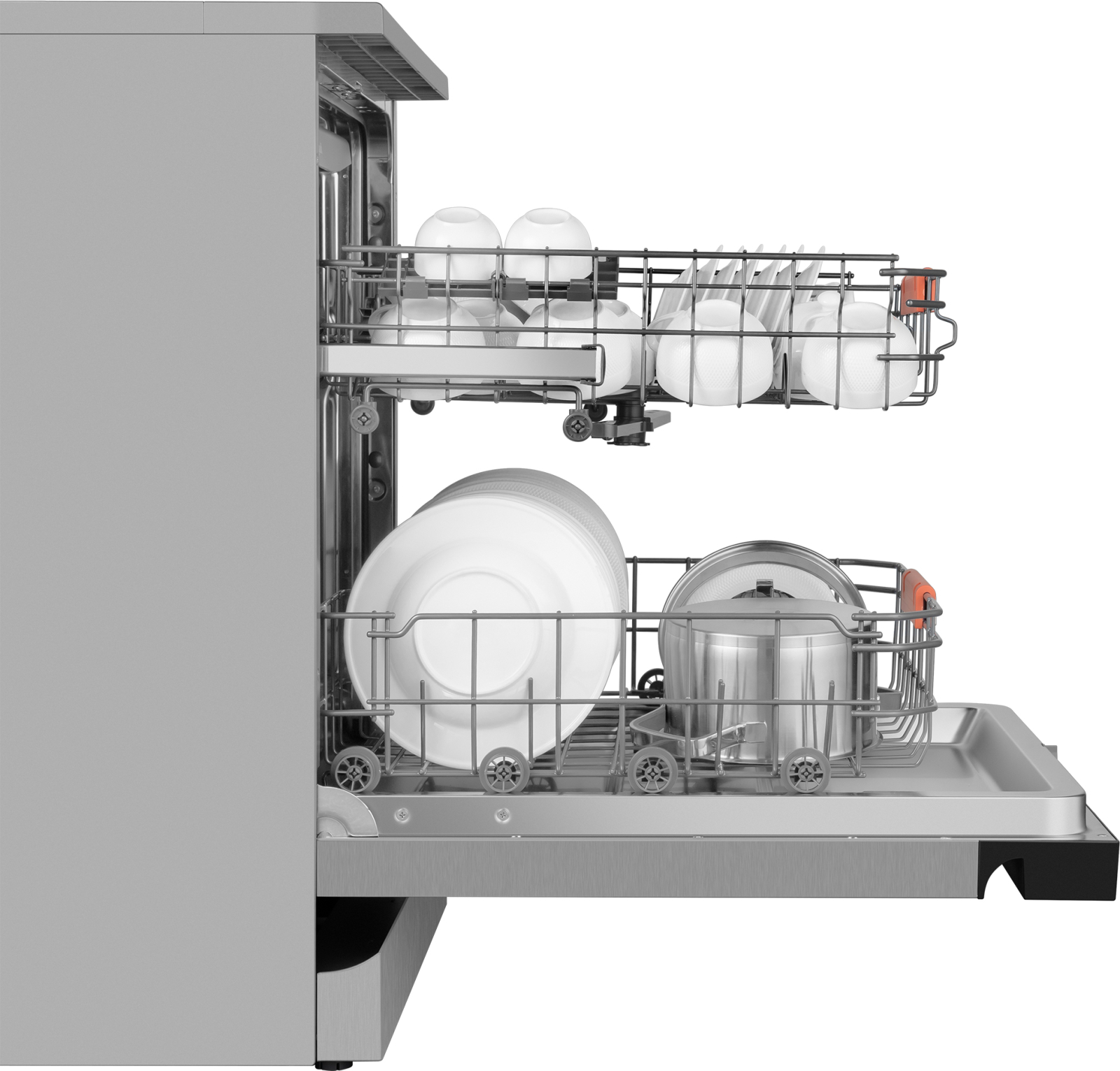 картинка Посудомоечная машина отдельностоящая Weissgauff DW 6038 X Inverter 