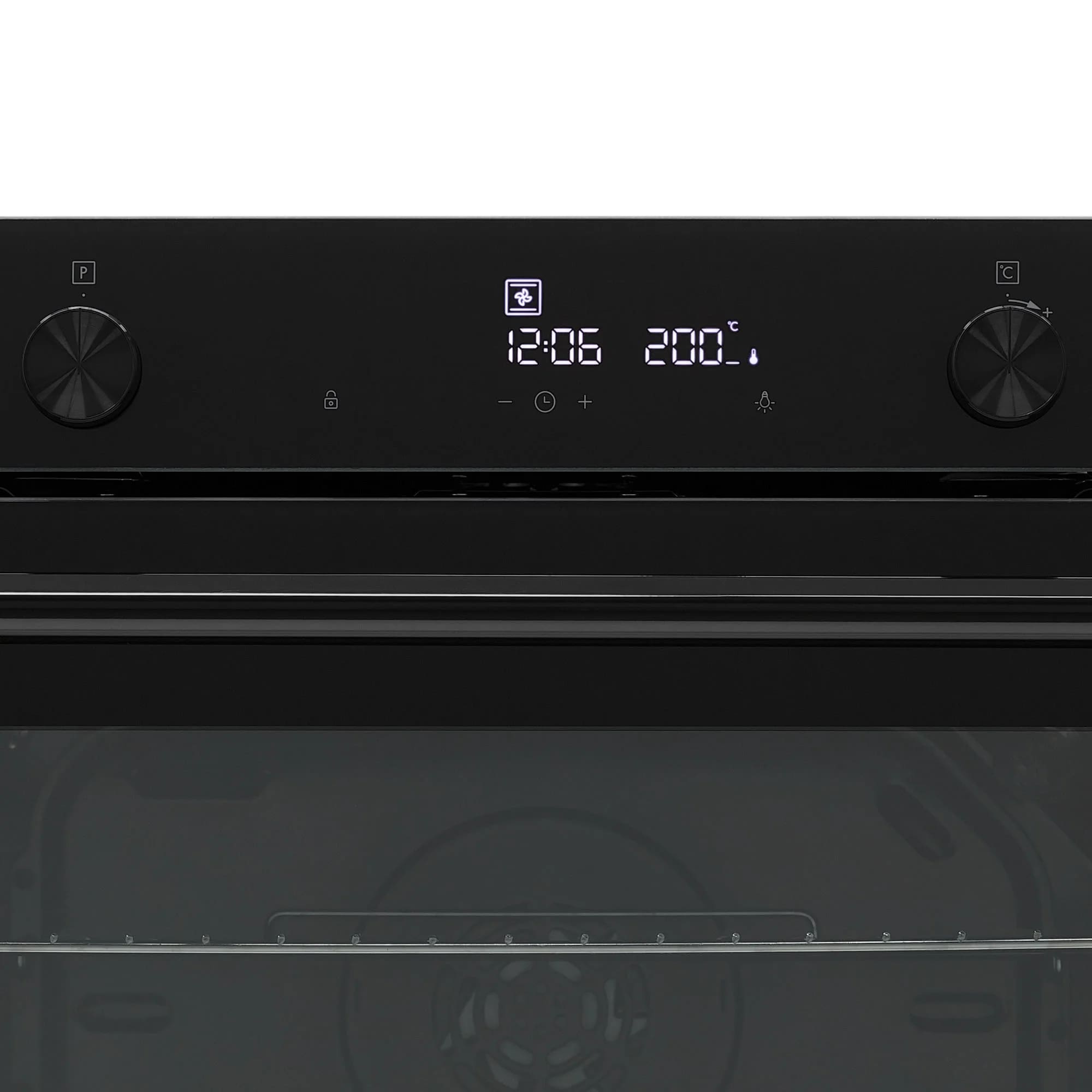 картинка Электрический духовой шкаф Krona PARABEL 45H BL/BL черный 