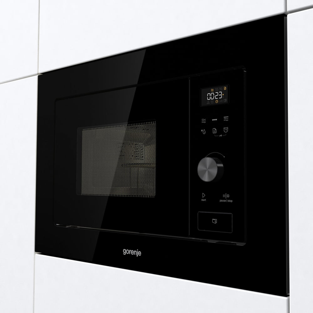 картинка Микроволновая печь Gorenje BM201AG1BG черный  картинка Микроволновая печь Gorenje BM201AG1BG черный