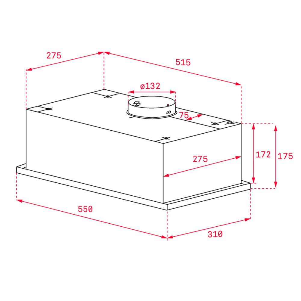 картинка Кухонная вытяжка Teka TOTAL GFG2 SS 