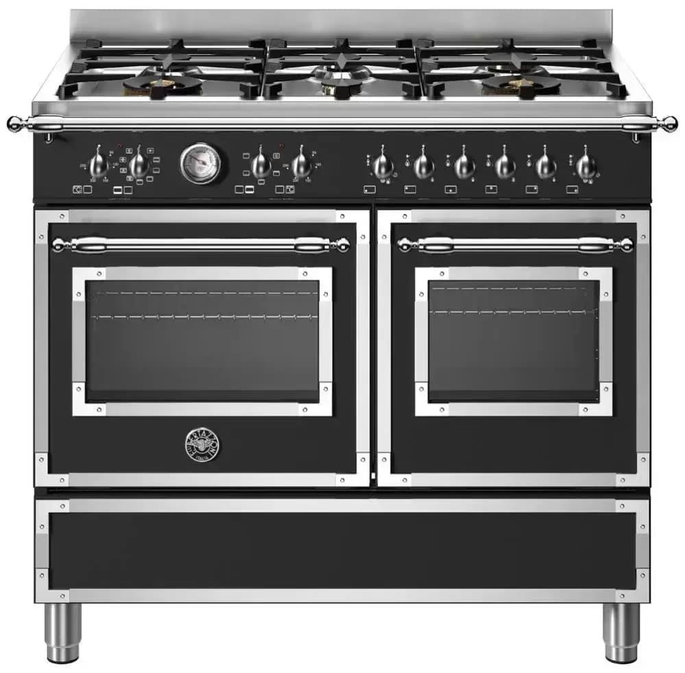картинка Комбинированная кухонная плита Bertazzoni HER106L2ENET чёрная 