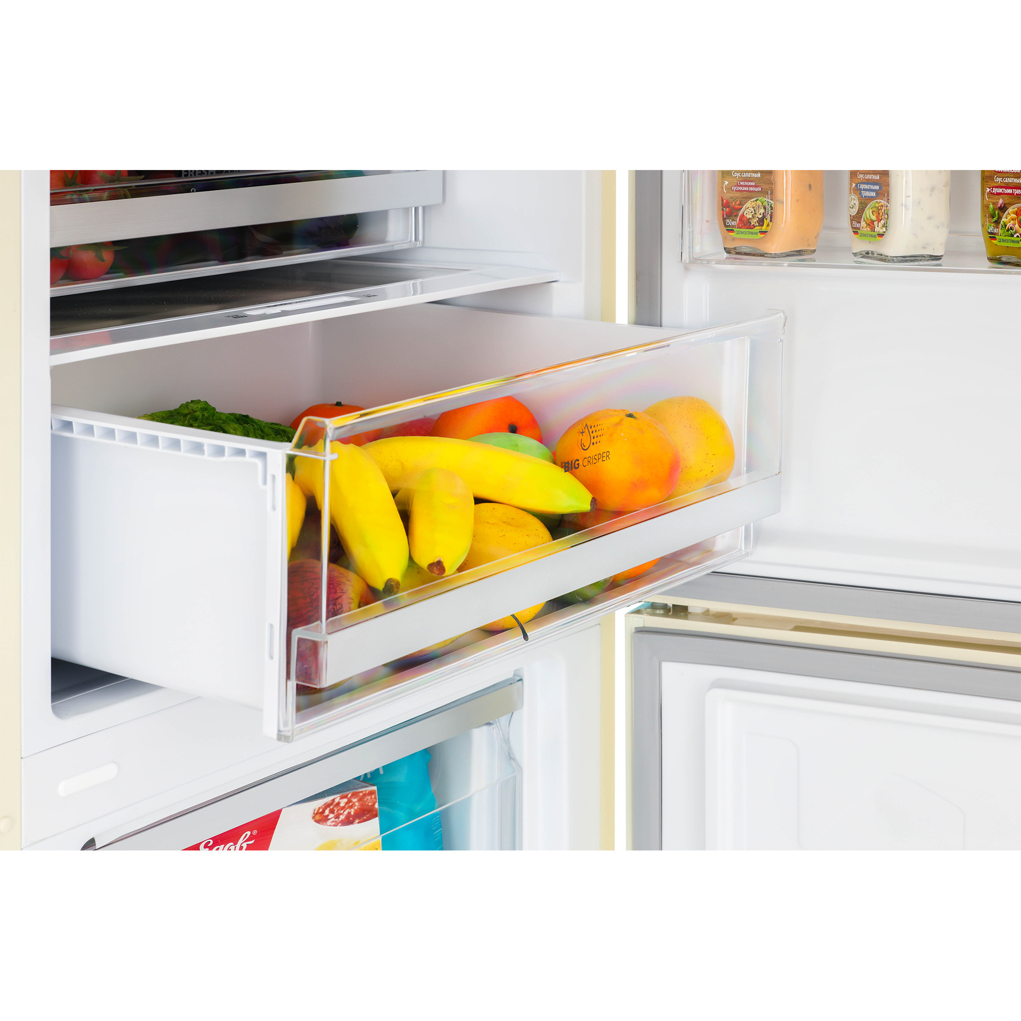 картинка Отдельностоящий холодильник Hiberg RFC-400DX NFGY INVERTER 