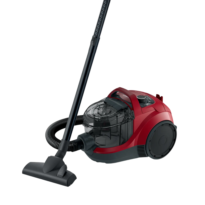 картинка Пылесос Bosch BGS412234A красный 