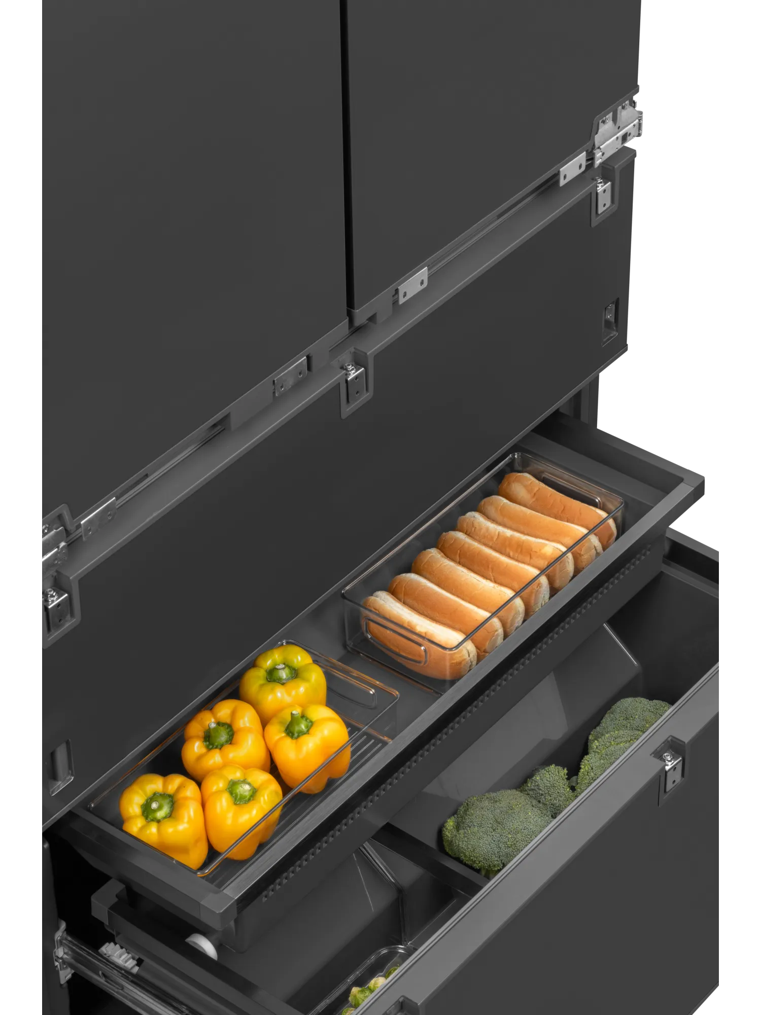 картинка Встраиваемый холодильник Hiberg s-FFB 800 B 